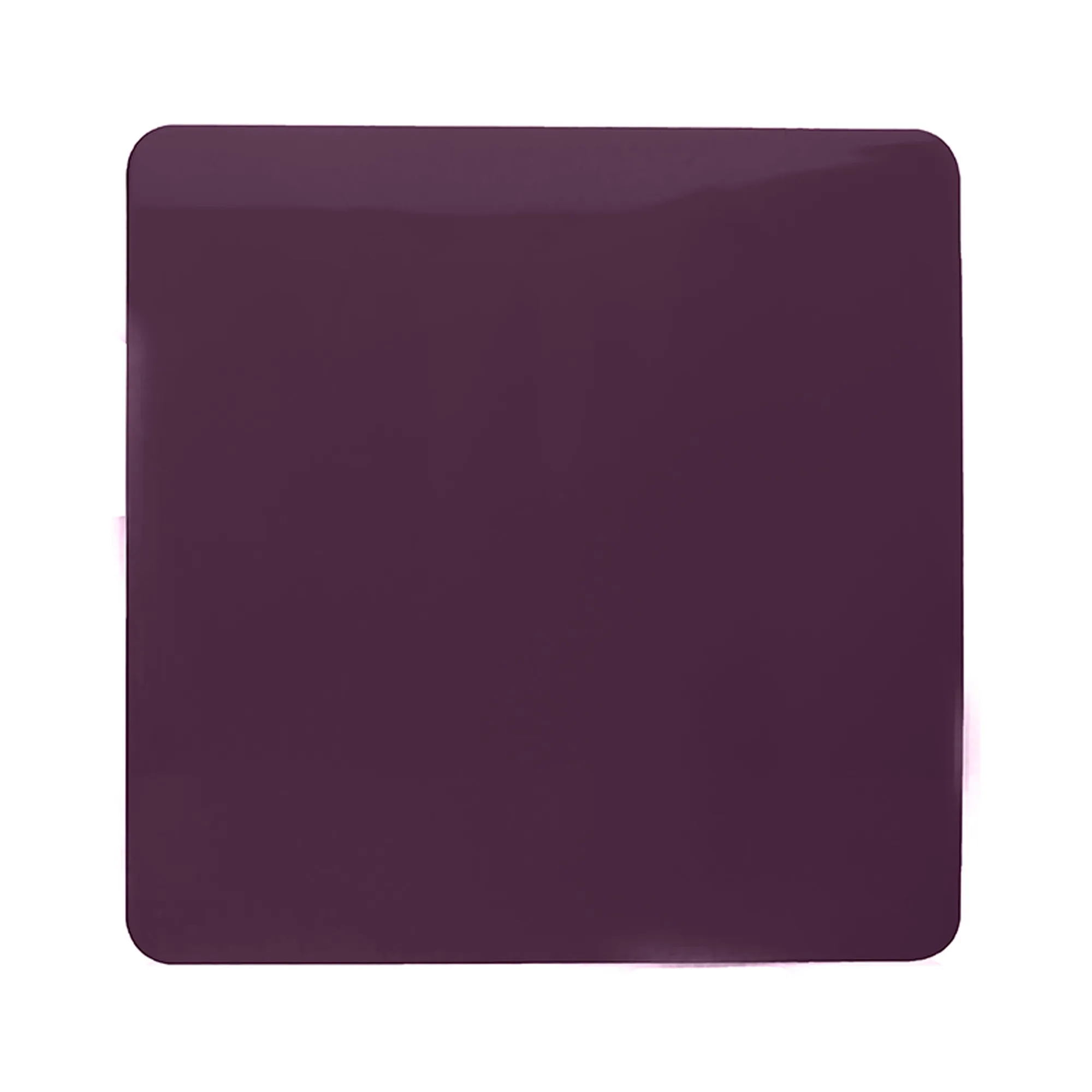 ART-BLKPL  1 Gang Blanking Plate Plum